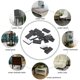thumbnail image 4 of Almohadillas para Muebles, Almohadillas Adhesivas de EVA 30mm x 15mm Negras 16Pcs, 4 of 5