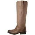 thumbnail image 3 of Diba True Women's Bronx Tam Mee Tall Leather Boots Taupe Rockleat (41.0 EU / 11.0M US), 3 of 5