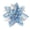 Light Blue, variant on Glitter Artificial Floral Blooms, Sparkle Decor Flower Pieces, Cosmug Seasonal Floral Trim, for Vase Displays, Table Styling and Wall Decor, Pink