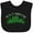 AB-Black, variant on Inktastic My 1st St. Patrick's Day with Plaid Shamrocks Boys or Girls Baby Bib