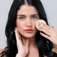 thumbnail image 7 of RUseeN 10pcs Powder Puff Cotton Cosmetic Powder Makeup Puffs Pads with Ribbon Face Powder Puffs for Loose and Foundation 2.36 inch (Beige), 7 of 7