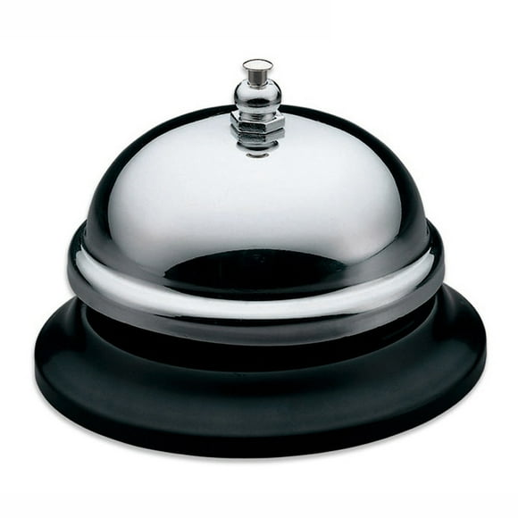 Hotel Service Steel Bell Call Ringer Ring Reception Restaurant Desk Kitchen Toy