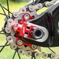 thumbnail image 4 of fastboy Chain Adjuster Tensioner Chains Tightener Waterproof Single Speed Regulator Rustproof Bolts Folding Fixed Gear Red, 4 of 6