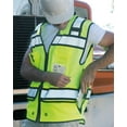 thumbnail image 4 of Ml Kishigo B64429669 High Performance Surveyors Vest, Orange - 4XL, 4 of 5