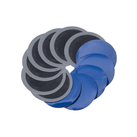 80Pcs/set 2.1/4" - 57 MM Round Radial Rubber Car Tire Repair Tyre Patches Kit US