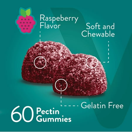 VITEEY Biotin Gummies 10,000 mcg, Hair Skin and Nails, Raspberry Flavor, 60 Count, 1 Pack
