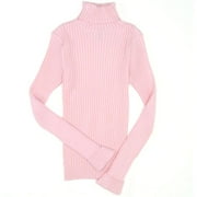 No Boundaries - Juniors Stretchy Ribbed Turtleneck