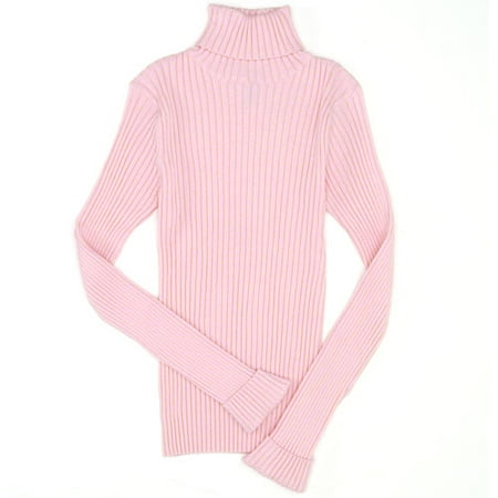 No Boundaries - Juniors Stretchy Ribbed Turtleneck
