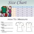 thumbnail image 2 of Womens T Shirts Solid Color V Neck Button Petal Sleeve Short Sleeve T Shirt Top Summer Casual Tee Tops, 2 of 4