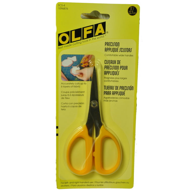 OLFA 5 Inch Precision Applique Scissors SCS-4 