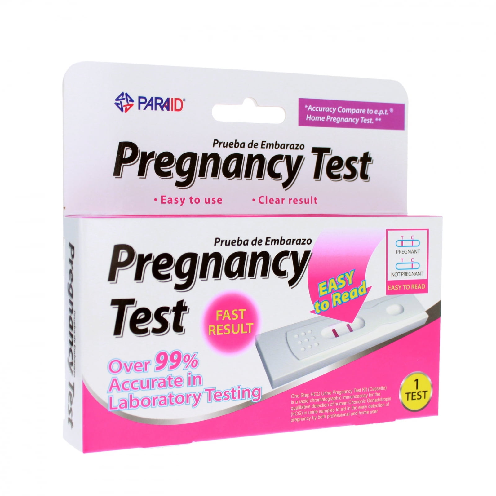 Health Mart Pharmacy One Step Pregnancy Test 2 Count Walmart Com Walmart Com