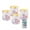 Gradient Rose Pink, variant on Kuiaobaty 4 PCS Flameless LED Candle with 4H 8H Timer Remote Marble Texture Pink Blue Electric Pillar Candle with Color Changing Control for Room Fall Wedding Christmas Decor
