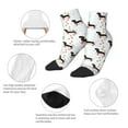 thumbnail image 3 of Uemuo Dachshund On A Skateboard Printed Crew Socks, Moisture-Wicking Socks, Athletic Socks for Men Breathable Cushion Socks Casual Sport Socks for Running Traveling, 3 of 6