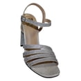 thumbnail image 1 of SANDALIA DE VESTIR TACON LEON MUJER PLATA MARSELLA 2719 LEON  2719p, 1 of 4