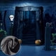 thumbnail image 1 of Suministros de decoración para fiestas de Halloween, puertas con cortinas decorativas gigantes, 1 of 5