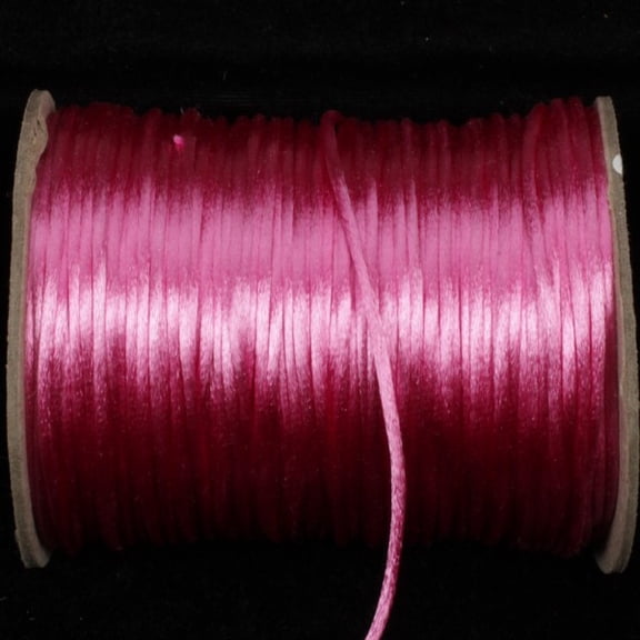 Pink Solid Satin Cording Craft Ribbon 0.25" x 144 Yards