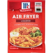 McCormick No Artificial Flavors Air Fryer Loaded Seasoning Mix, 1.25 oz Envelope