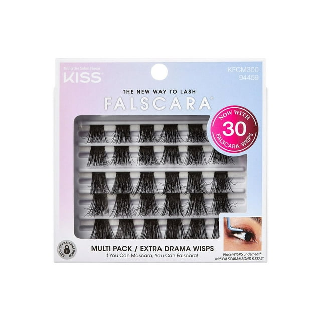 Kiss Falscara - Multi Pack Extra Drama Wisps - 30 Falscara Wisps