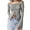 Gray, variant on Giftesty Womens Shirts Women Solid Color Knitted Base Inner And Outer Two-Piece Top With Wooden Ear Flared Sleeves Sexy Off The Shoulder Long Sleeved T-shirt Top