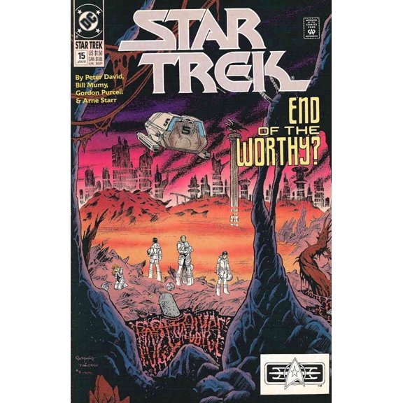 Star Trek (4th Series) #15 VF ; DC Comic Book
