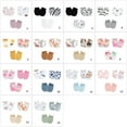 thumbnail image 4 of 3 Pair Baby Warm Gloves Mittens Thicken Lamb Wool Gloves Scratch Proof Mittens for 0-2 Year Boys Girls, 4 of 5