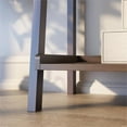 thumbnail image 6 of Pemberly Row Modern 3-tier Wood Ladder Shelf Bookcase in Espresso, 6 of 8