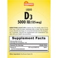 thumbnail image 2 of Vitamin D3 5000 IU (125mcg) | 2 Fluid Ounces | Essential Vitamin Liquid | Vegetarian, Non-GMO, and Gluten Free Supplement | By Sundance, 2 of 4