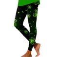 thumbnail image 1 of 2025 Leggings for Women Workout Under Garments for Women Plus Out Leggings St Pa Soft Leggings Plus Day Print Color Block Soft Boxers for Women Pants Soft Stretchy Leggings, 1 of 4