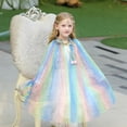 thumbnail image 3 of 【Sxzmall】11Pcs Princess Cape Set, Princess Dress up Clothes for Little Girl, Princess Dresses for Girl 3-8 Years Birthday Gift, 3 of 10