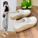 thumbnail image 4 of Women's Platform Sneakers Breathable Casual Lace Up Fashion Walking Shoes for Outdoor Camping Sports, 4 of 5