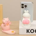 thumbnail image 4 of Hong Cheng Cute Cartoon Animal Phone Stand - Desktop Decor & Practical Holder, 4 of 10