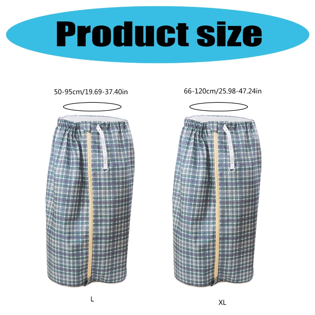 Leakproof Geriatric Healthcare Skirt Washable Reusable Adult Diaper Cover