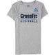 thumbnail image 1 of Reebok Womens CrossFit Regionals 2018 Graphic T-Shirt grey XS, 1 of 2