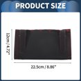 thumbnail image 4 of Unique Bargains Car Tissue Holder Car Tissue Box Organizer Grid PU 8.86"x4.72"x0.79" Black 1Pc, 4 of 6