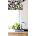 thumbnail image 3 of Ambesonne Abstract Valance Pack of 2, Modern Design Wave, 54"X18", Multicolor, 3 of 4