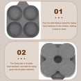 thumbnail image 2 of Miangastore Non-stick Egg Cooker Pan 4-cup Egg Frying Pan Multifunctional Frying Pan, 2 of 8