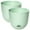 Light Green, variant on Arborister 2 Self Watering Flower Pot Planter Plastic Pots for Indoor/Outdoor Plants