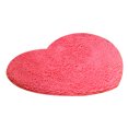 thumbnail image 5 of Yuarrent Alfombra de chenilla de microfibra con forma de corazón de Hi.FANCY Rosa roja 50x60cm 2piezas Yuarrent CBP060499, 5 of 5