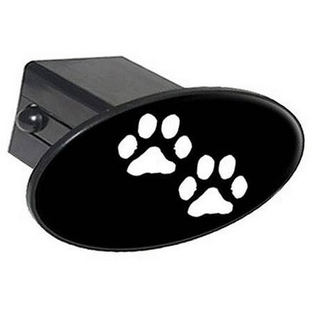- Paw Prints White On Black 2
