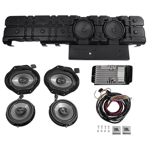 JBL Front+Rear Speakers+Amplifier+(2) 8" Subwoofers For 201517 Ford