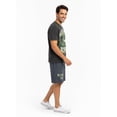 thumbnail image 3 of NBA Milwaukee Bucks Men's & Men's Big and Tall Mineral Wash Graphic Shorts, Sizes XS–5XB, 3 of 5