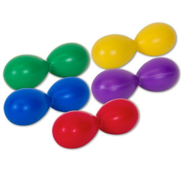 Westco Produits Éducatifs WEPSH90115 Double Secoueurs d'Œufs - Lot de 5