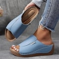 thumbnail image 3 of Sandals For Women 2025 Comfortable Dressy Summer Orthopedic Slippers Slides Comfy Casual Walking Orthotic Flip Flops Clearance Sale, 3 of 7