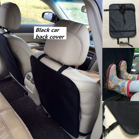 2 Pack Back Seat Protector Car Seat Kick Mat Cushion Cover Set