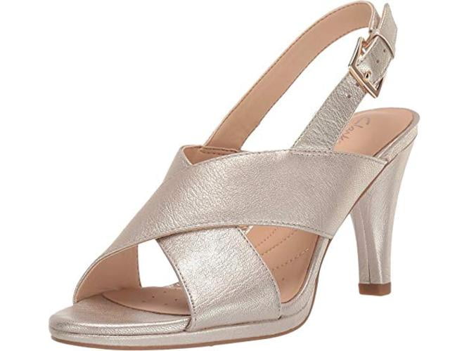 slingback lotus sandals