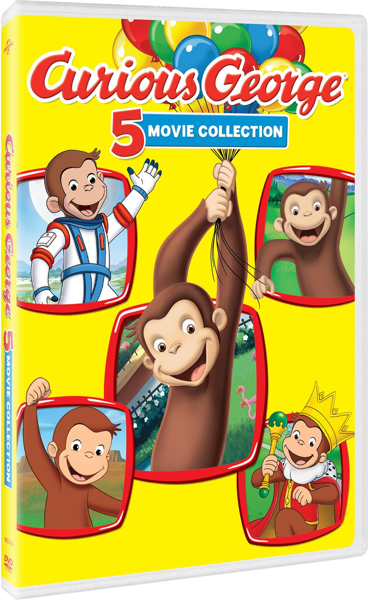 SDS, Curious George 5-Movie Collection, DVD, Children Family