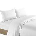 thumbnail image 1 of Life Style 1200 Thread Count 100% Egyptain Cotton 4-Piece Deep Pocket Stripe Sheet Set (Full, White), 1 of 1
