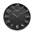 thumbnail image 1 of Reloj De Pared Steiner Análogo con Numeros En Relieve 30cm Silver & Black, 1 of 1