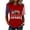 Red, variant on Women USA 250th Anniversary Shirt Patriotic Independence Day Shirt Women Casual Crew Neck Short Sleeve Top