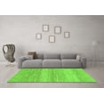 thumbnail image 3 of Ahgly Company Indoor Square Abstract Green Modern Area Rugs, 6' Square, 3 of 4